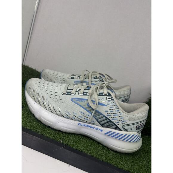 Women's size 8.5 B - Brooks Glycerin GTS 20 Premium Cushion & Support Blue Glass - Picture 1 of 8